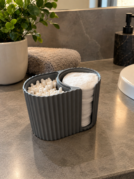 Organizer per Cotton Fioc e Dischetti Struccanti